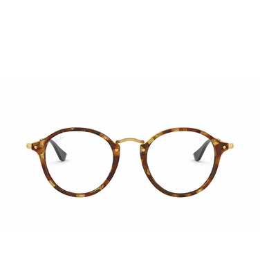 Ray-Ban ROUND Eyeglasses 5494 brown havana - front view