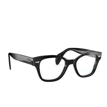 Lunettes de vue Ray-Ban RX0880 2000 black - Vue trois quarts