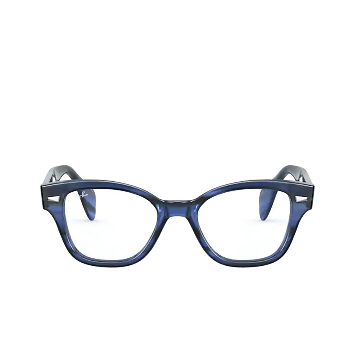 Ray-Ban RX0880 Eyeglasses 8053 Striped Blue  - front view