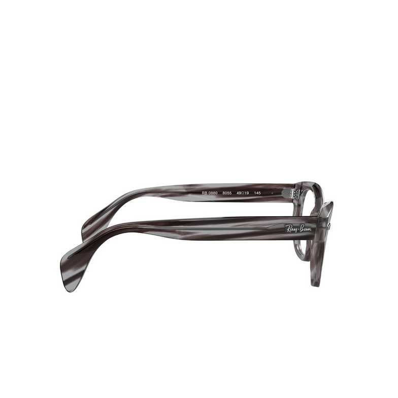 Ray-Ban RX0880 Eyeglasses 8055 striped grey - 3/4
