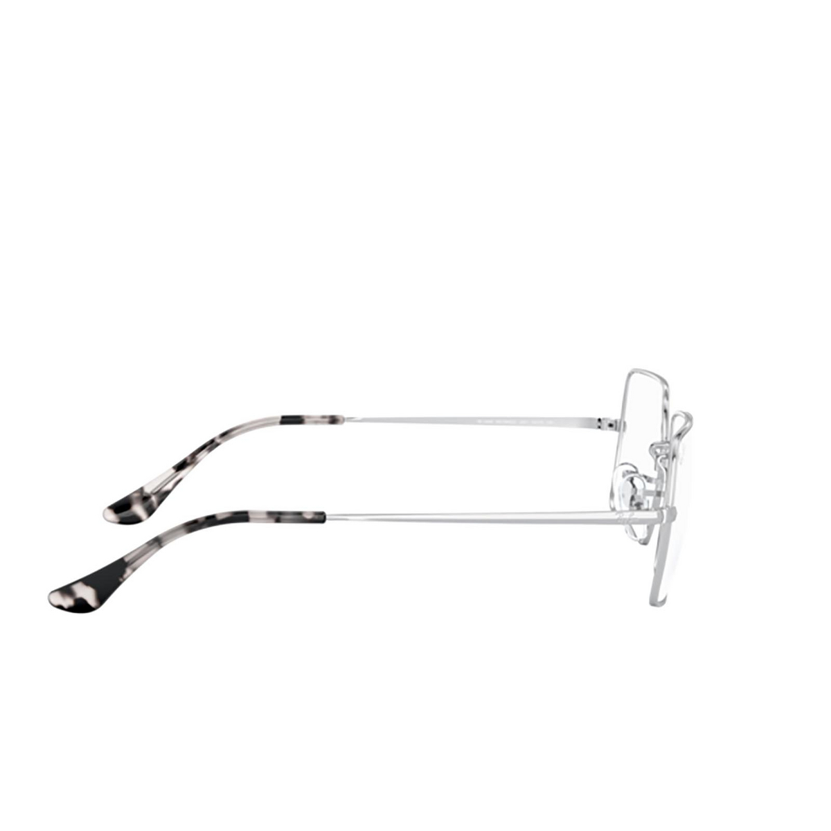 Ray-Ban® Rectangle Eyeglasses: RX1969V color Silver 2501 - product thumbnail 3/3.