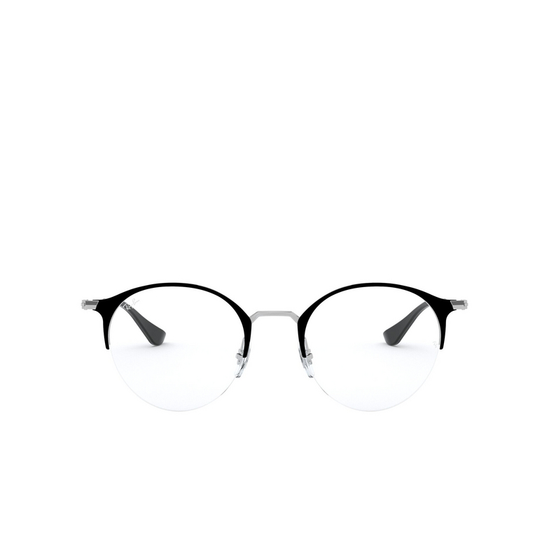 Ray-Ban RX3578V Eyeglasses 2861 black on silver - 1/4