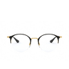 Gafas graduadas Ray-Ban RX3578V 2890 gold top shiny black - Miniatura del producto 1/4