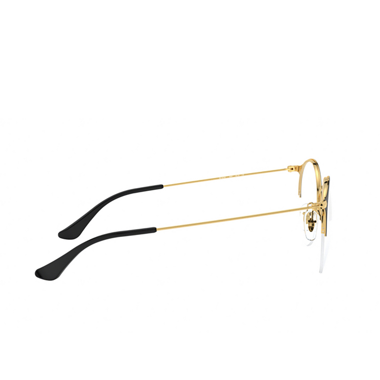 Gafas graduadas Ray-Ban RX3578V 2890 gold top shiny black - 3/4