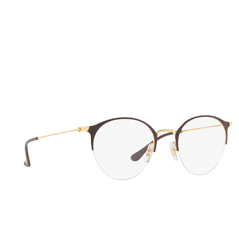 Ray-Ban RX3578V Korrektionsbrillen 2905 gold/shiny brown - 2/4