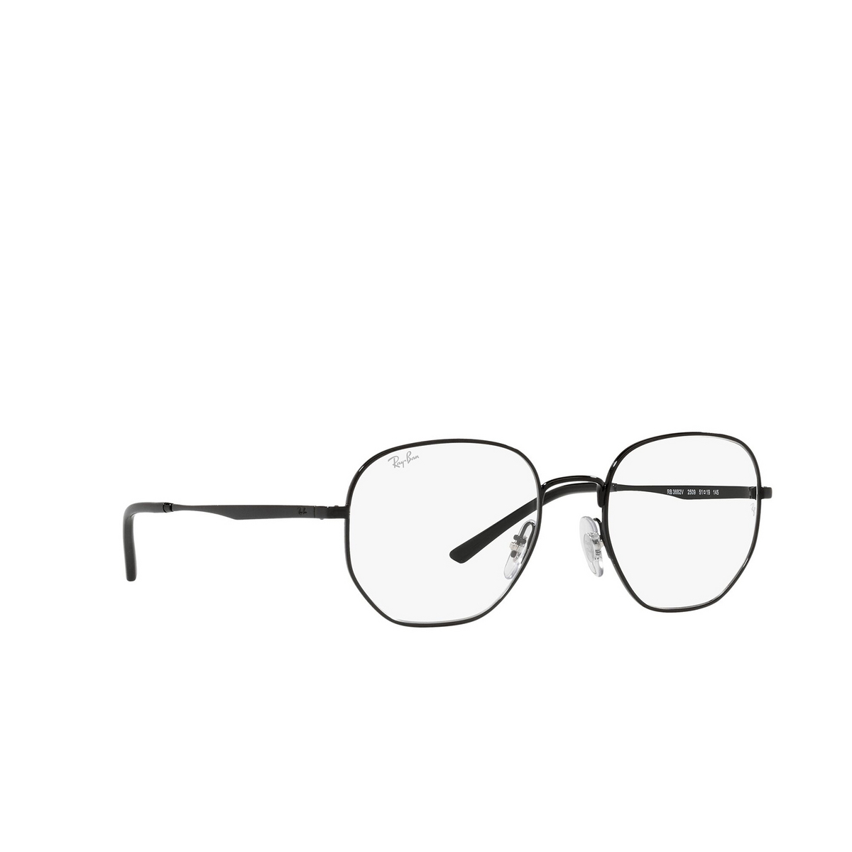 Ray-Ban RX3682V Eyeglasses 2509 Black - three-quarters view