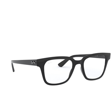 Ray-Ban RX4323V Korrektionsbrillen 2000 black - Dreiviertelansicht