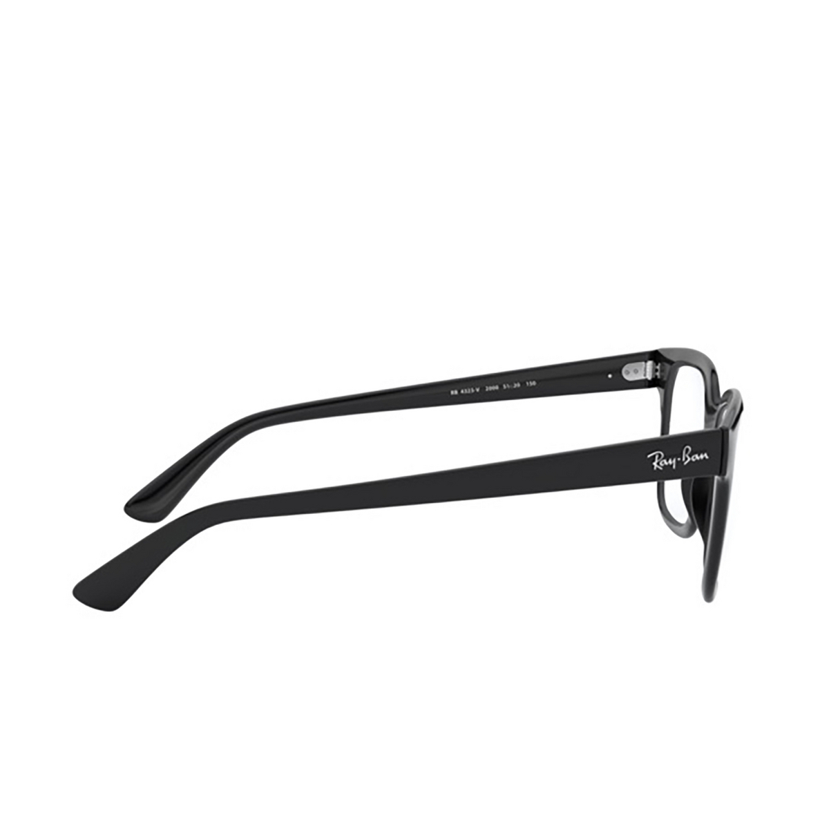 Ray-Ban RX4323V Eyeglasses 2000 Black - 3/4