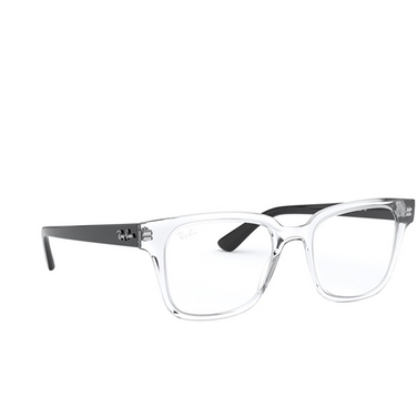 Ray-Ban RX4323V Korrektionsbrillen 5943 transparent - Dreiviertelansicht