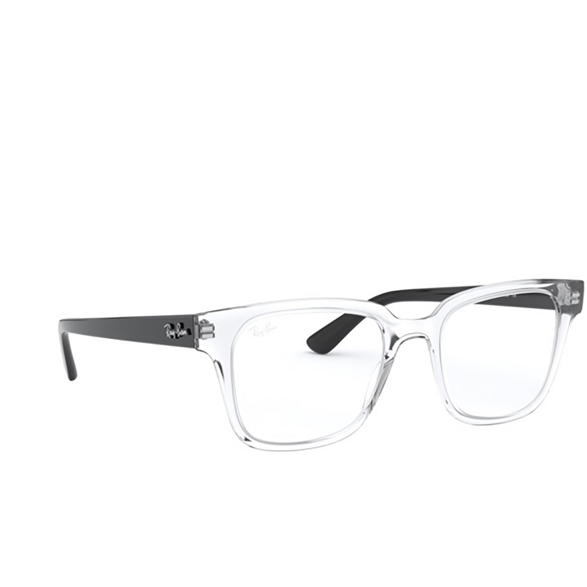 Ray-Ban RX4323V Eyeglasses 5943 Transparent - three-quarters view