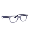 Ray-Ban RX4640V Eyeglasses 5995 transparent blue - product thumbnail 2/4