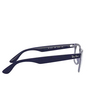 Ray-Ban RX4640V Eyeglasses 5995 transparent blue - product thumbnail 3/4