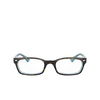 Ray-Ban RX5150 Eyeglasses 5023 havana on transparent azure - product thumbnail 1/4