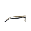 Ray-Ban RX5228 Eyeglasses 8119 blue on transparent light brown - product thumbnail 3/4