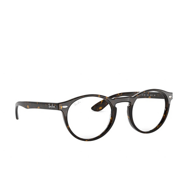 Lunettes de vue Ray-Ban RX5283 2012 dark havana - Vue trois quarts