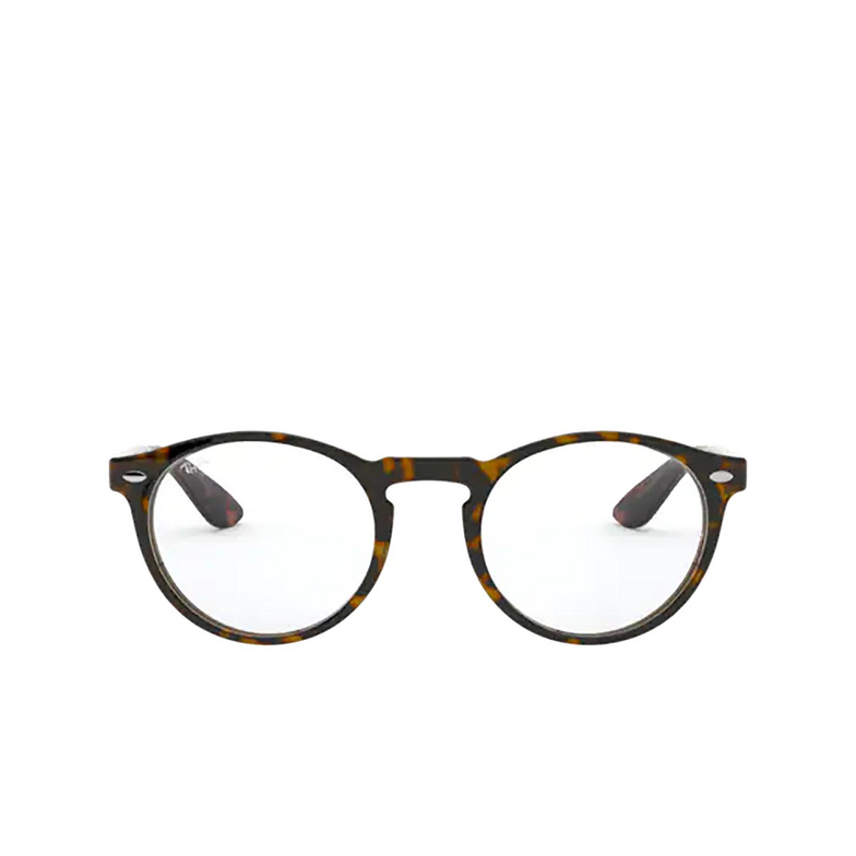 Ray-Ban RX5283 Eyeglasses 5989 havana on top trasp brown - 1/4
