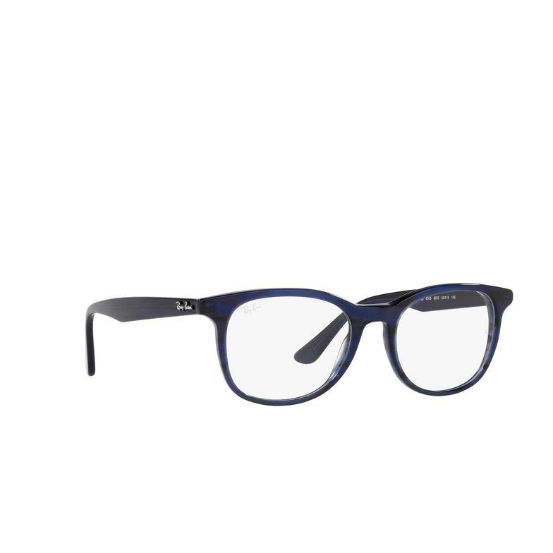 Ray-Ban RX5356 Eyeglasses 8053 striped blue - 2/4