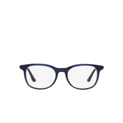 Ray-Ban® Square Eyeglasses: RX5356 color Striped Blue 8053.