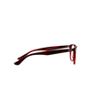 Ray-Ban RX5356 Eyeglasses 8054 striped red - product thumbnail 3/4
