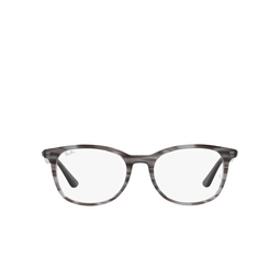 Ray-Ban® Square Eyeglasses: RX5356 color Striped Grey 8055.