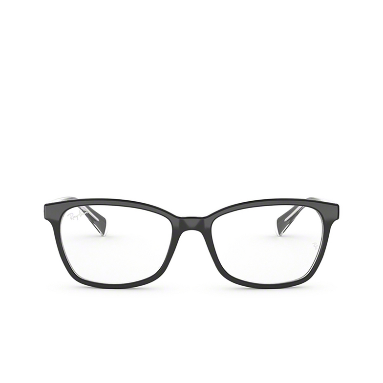 Ray-Ban RX5362 Korrektionsbrillen 2034 top black on transparent - 1/4