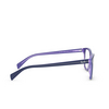 Ray-Ban RX5362 Eyeglasses 5776 top blue/lt blue/transp violet - product thumbnail 3/4