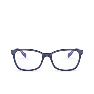 Ray-Ban RX5362 Eyeglasses 5776 top blue/lt blue/transp violet - front view