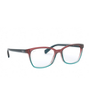 Gafas graduadas Ray-Ban RX5362 5834 blue / red / light blue gradient - Miniatura del producto 2/4