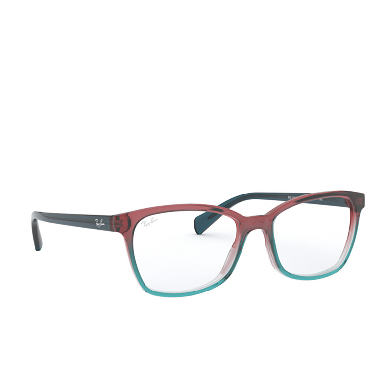 Ray-Ban RX5362 Eyeglasses 5834 blue / red / light blue gradient - 2/4