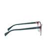 Ray-Ban RX5362 Eyeglasses 5834 blue / red / light blue gradient - product thumbnail 3/4