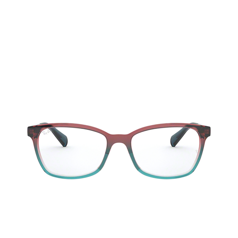 Gafas graduadas Ray-Ban RX5362 5834 blue / red / light blue gradient - 1/4