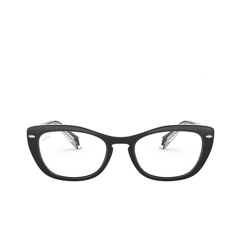 Ray-Ban RX5366 Korrektionsbrillen 2034 top black on transparent - 1/4