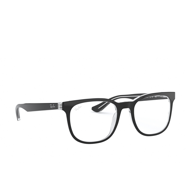 Ray-Ban RX5369 Eyeglasses 2034 top black on transparent - 2/4