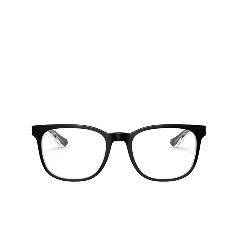 Ray-Ban RX5369 Eyeglasses 2034 top black on transparent - 1/4