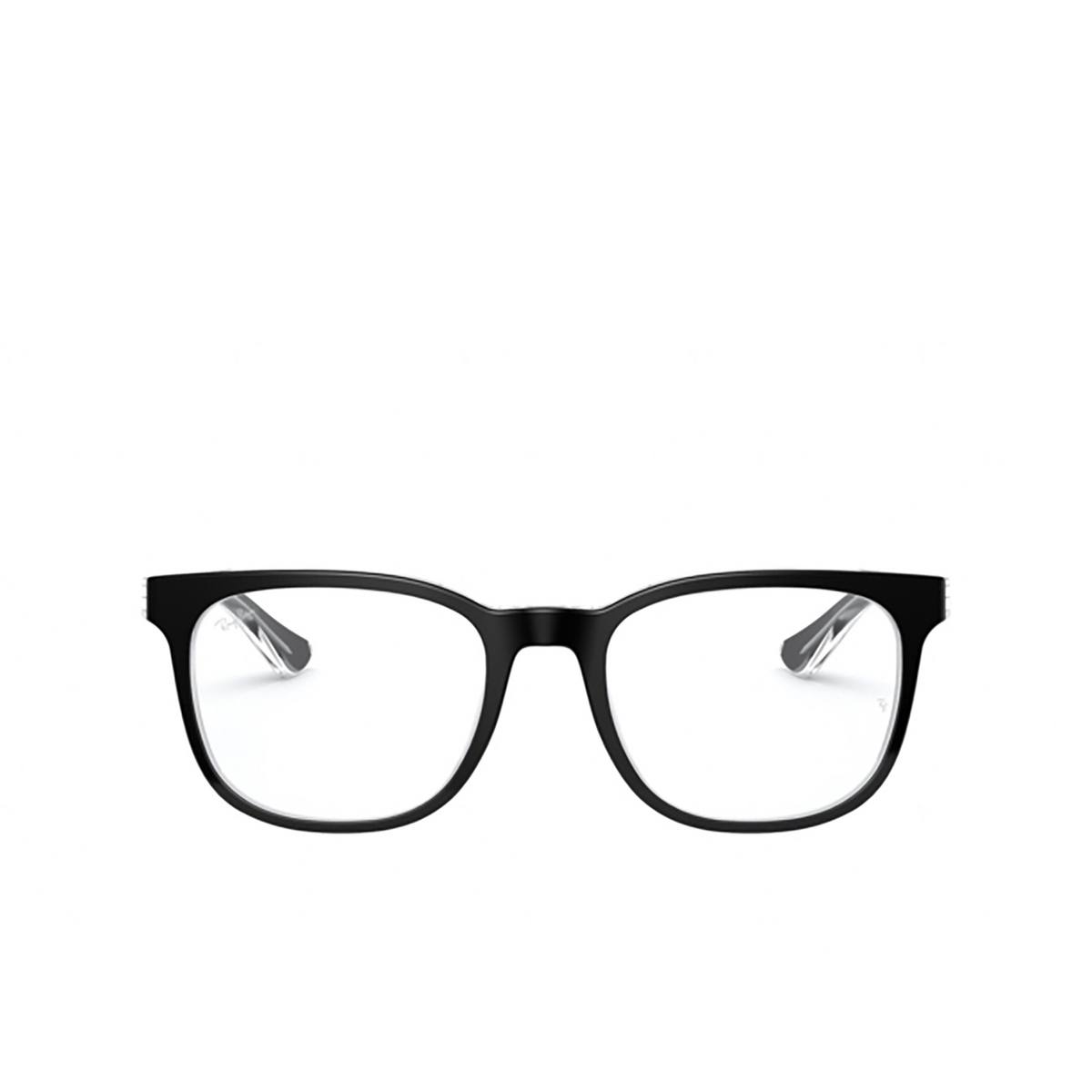 Ray-Ban RX5369 Eyeglasses 2034 TOP BLACK ON TRANSPARENT - product thumbnail 1/4