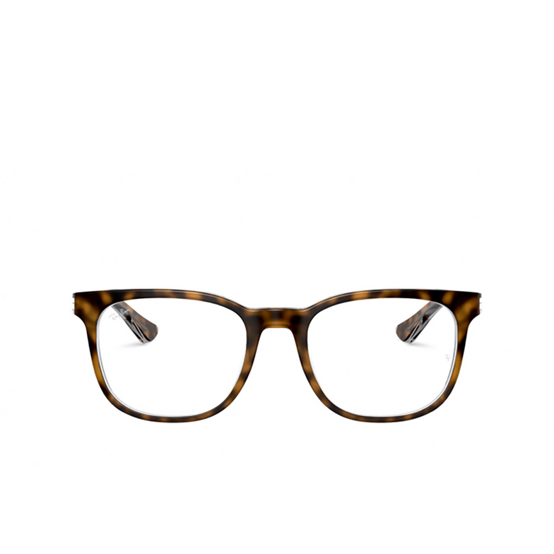 Ray-Ban RX5369 Eyeglasses 5082 top havana on transparent - 1/4