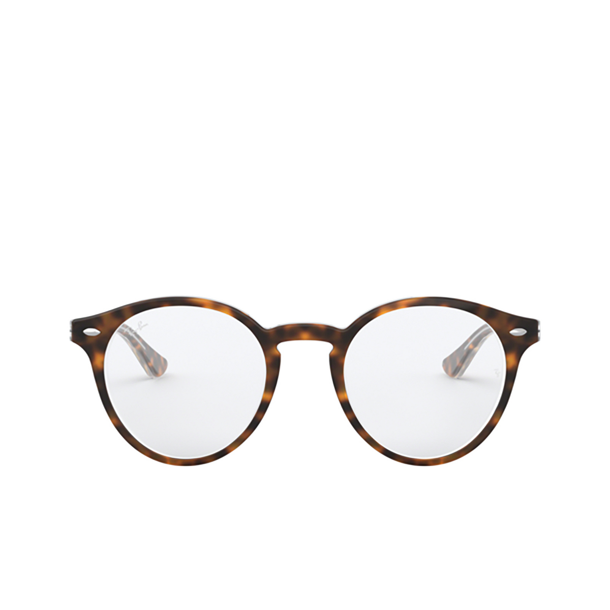 Ray-Ban RX5376 Eyeglasses 5082 TOP HAVANA ON TRANSPARENT - front view