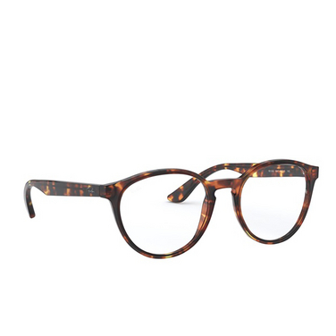 Ray-Ban RX5380 Eyeglasses 5947 havana opal brown - three-quarters view
