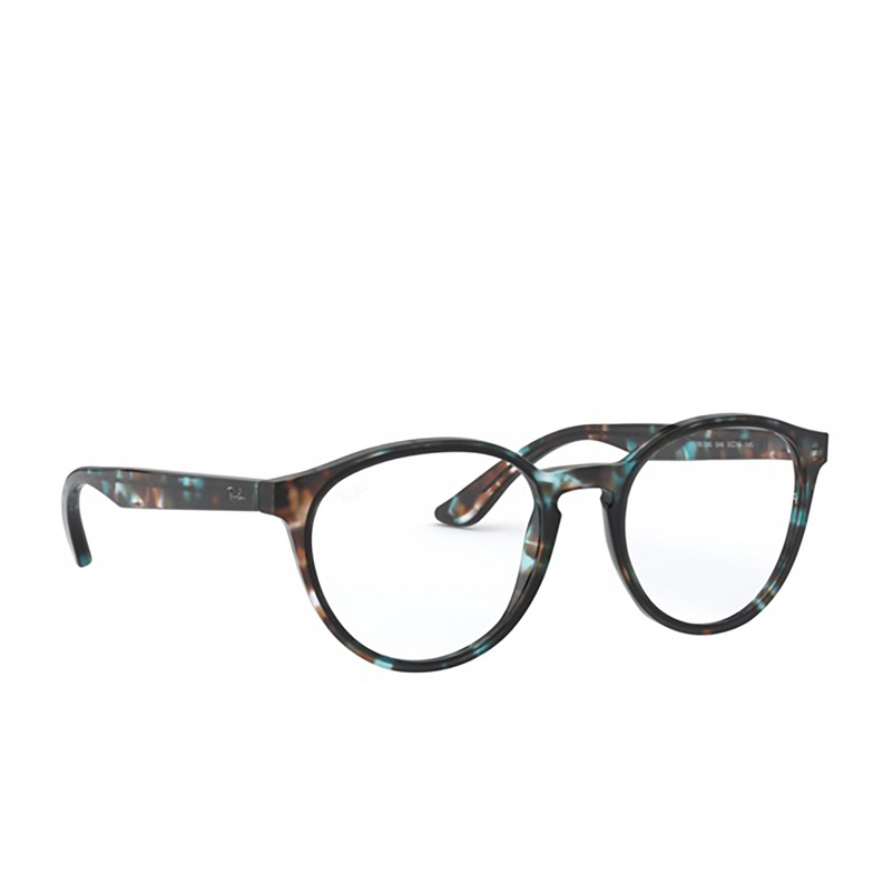 Ray-Ban RX5380 Korrektionsbrillen 5949 havana opal light blue - 2/4