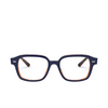 Ray-Ban® Square Eyeglasses: RX5382 color Top Blue On Havana Red 5910 - product thumbnail 1/3.