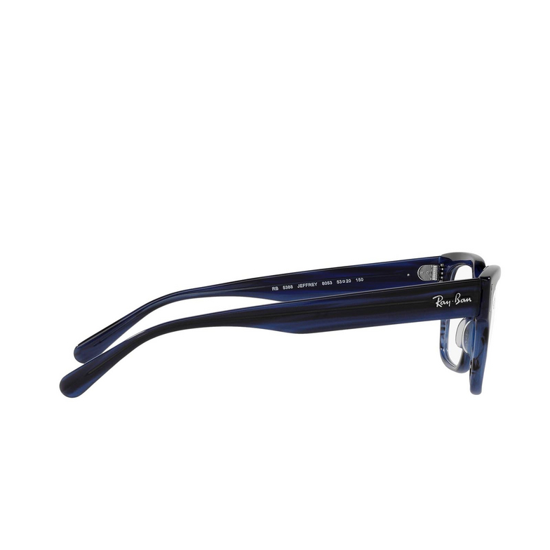 Ray-Ban RX5388 Eyeglasses 8053 striped blue - 3/4