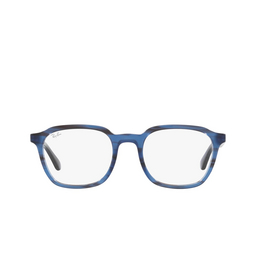 Ray-Ban® Square Eyeglasses: RX5390 color Striped Blue 8053.