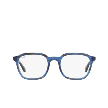 Ray-Ban RX5390 Eyeglasses 8053 striped blue - front view