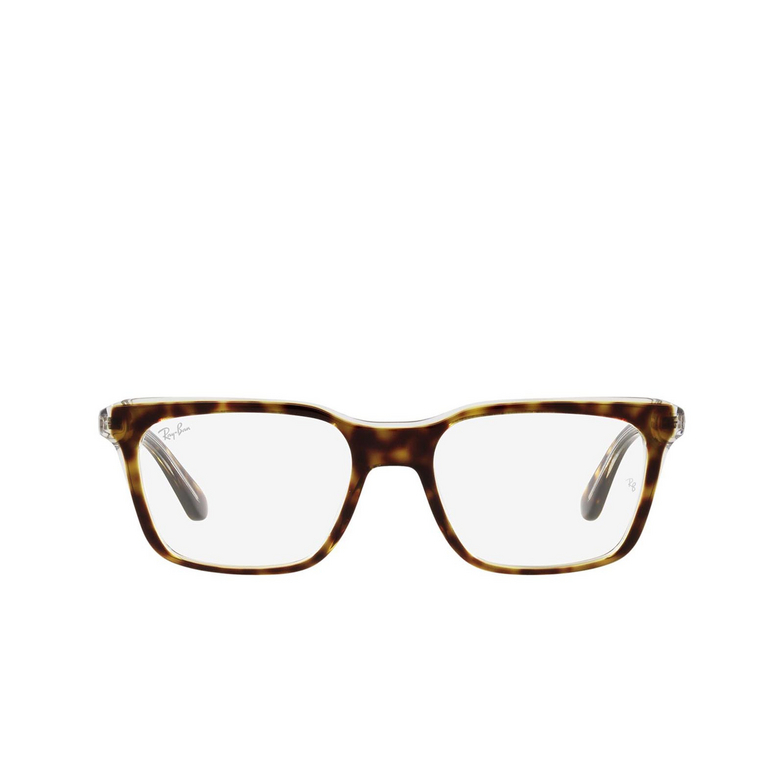 Ray-Ban RX5391 Eyeglasses 5082 havana on transparent - 1/4