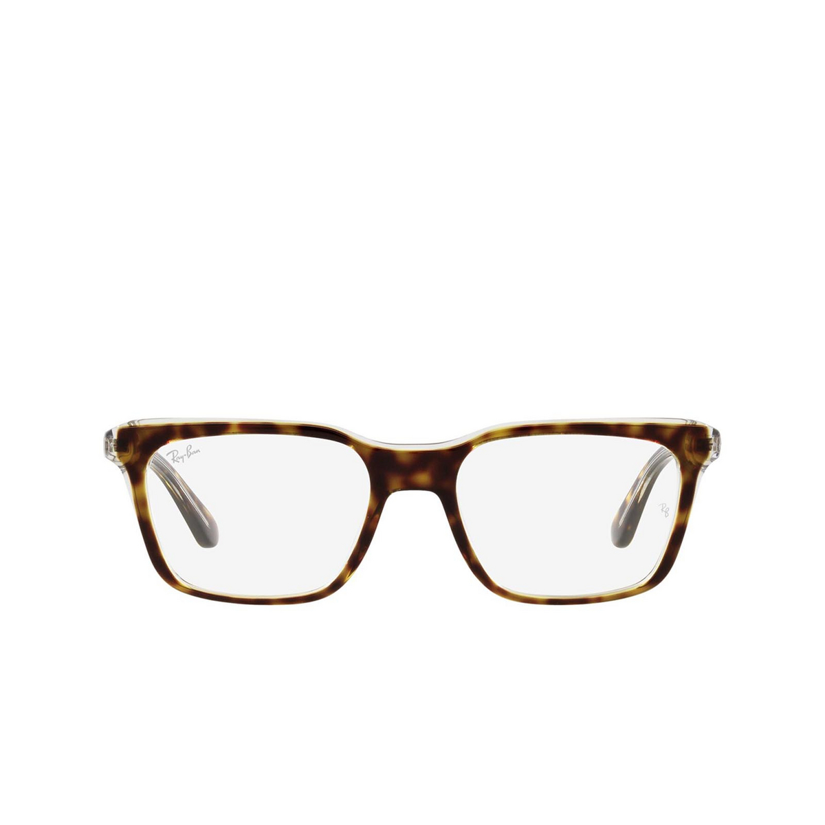 Ray-Ban RX5391 Eyeglasses 5082 Havana on Transparent - front view