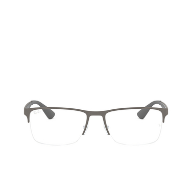 Ray-Ban RX6335 Eyeglasses 2855 matte gunmetal - front view