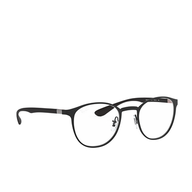 Ray-Ban RX6355 Eyeglasses 2503 matte black - three-quarters view