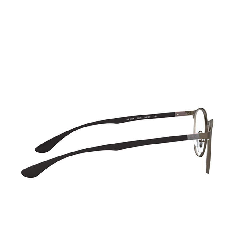 Lunettes de vue Ray-Ban RX6355 2620 matte gunmetal - 3/4