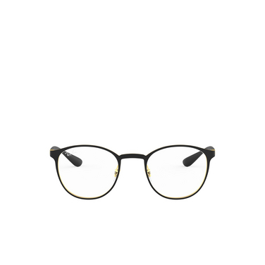 Ray-Ban RX6355 Eyeglasses 2994 matte black on arista - front view
