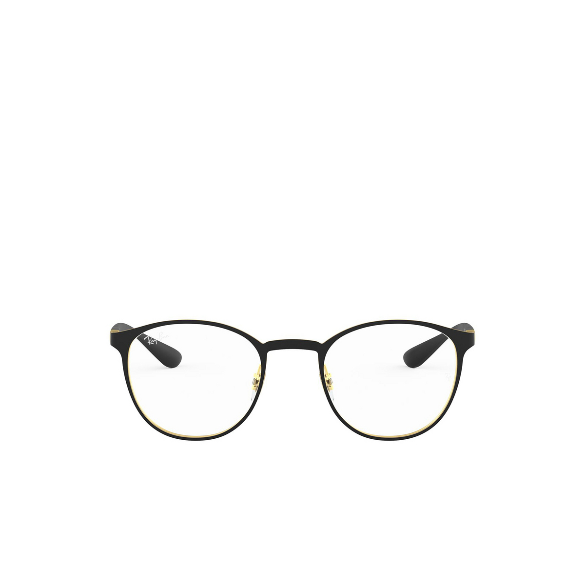 Occhiali da vista Ray-Ban RX6355 2994 Matte Black on Arista - frontale